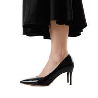 Чёрные туфли лодочки Respect Premium SS75-186993