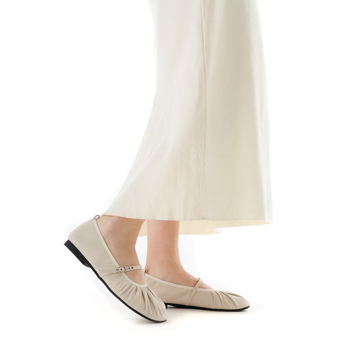 Белые балетки Respect VK75-187661