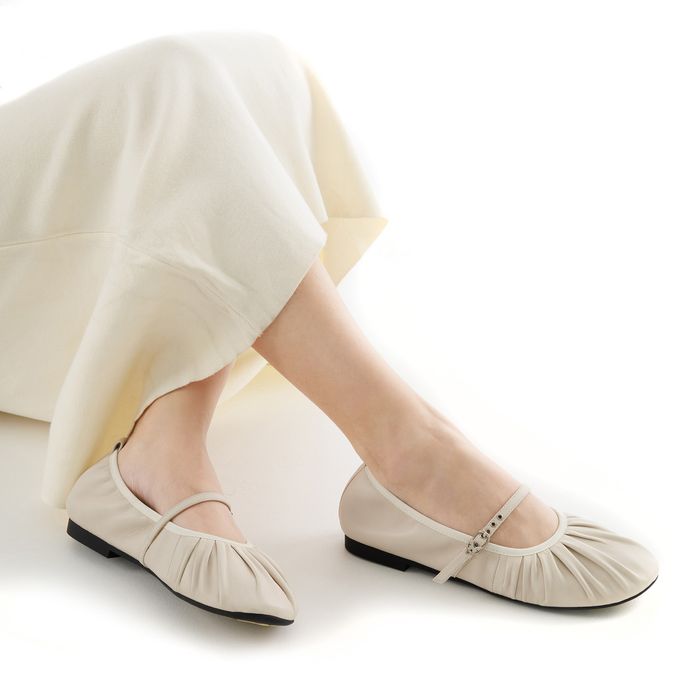 Белые балетки Respect VK75-187661
