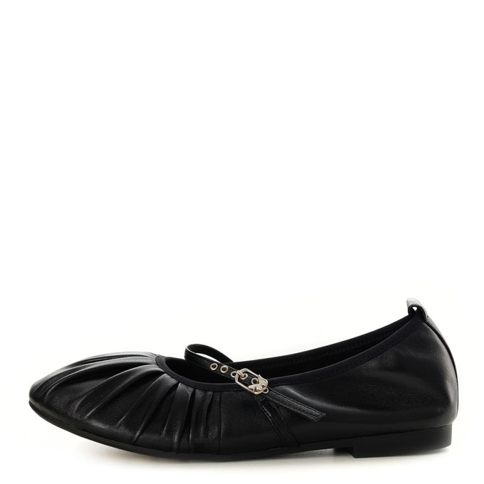 Чёрные балетки RESPECT