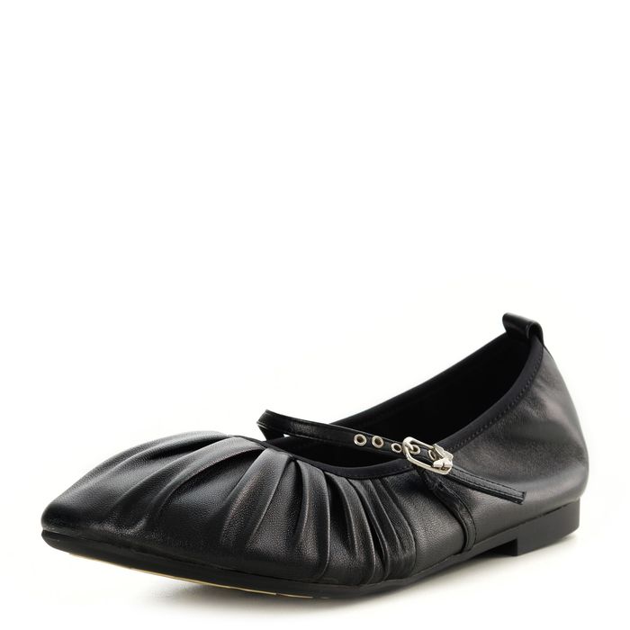 Чёрные балетки RESPECT VK75-187663