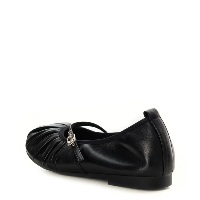 Чёрные балетки RESPECT VK75-187663