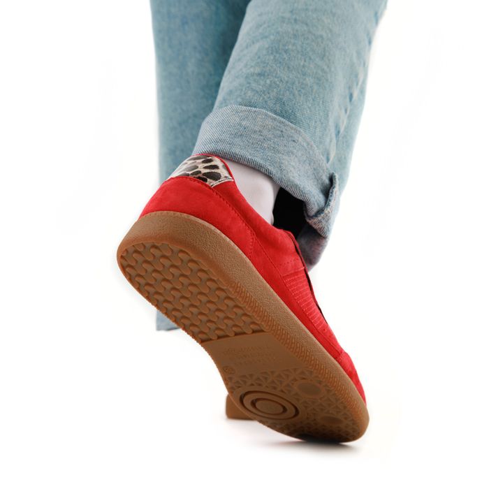 RSP LAB қызыл жартылай бәтеңкелері VK73-188432