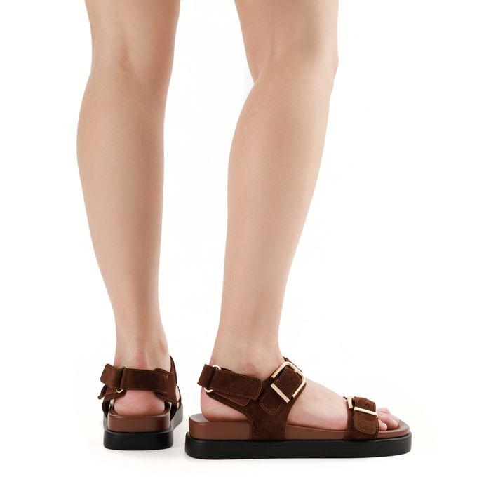 Коричневые сандалии Respect VK58-188675