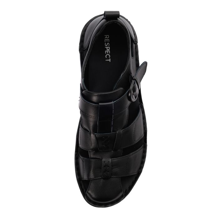 Чёрные сандалии Respect VK68-191309
