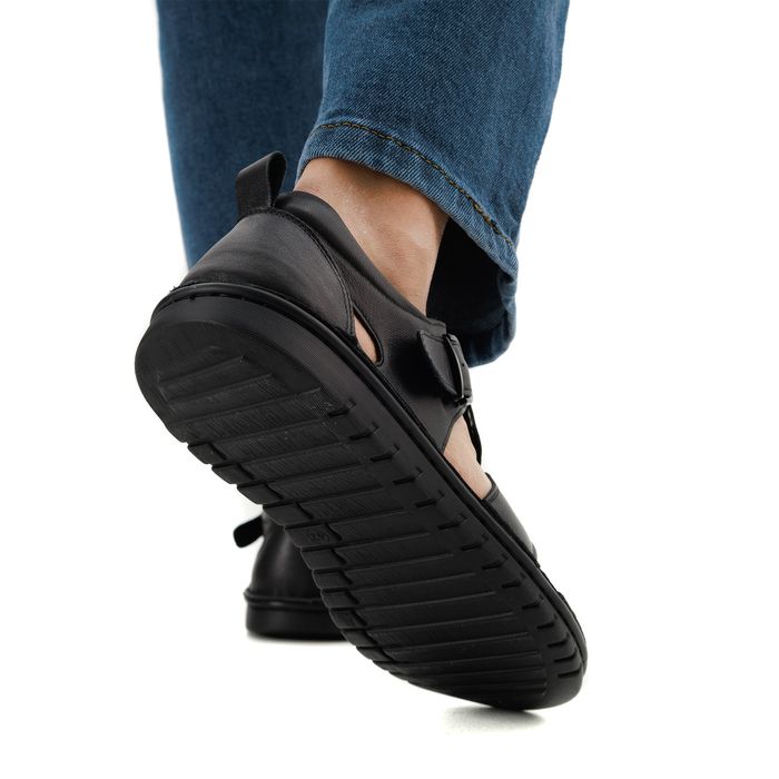 Чёрные сандалии Respect VK68-191309