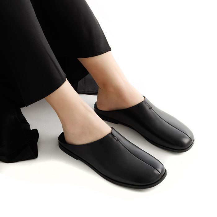 Чёрные мюли Audienz DE20808-WL