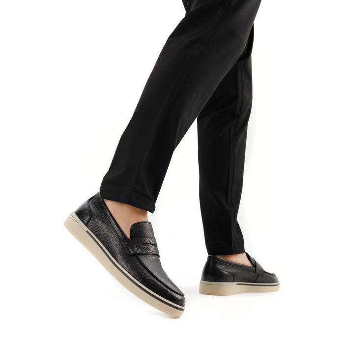 Чёрные лоферы Respect VS83-190206