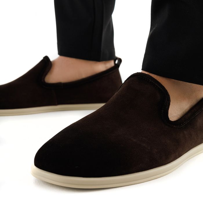 Коричневые лоферы Respect Premium VS83-190422