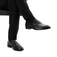 Чёрные лоферы Respect Premium VS83-190403