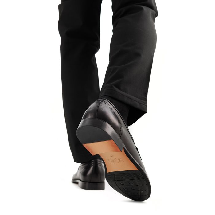 Чёрные лоферы Respect Premium VS83-190403