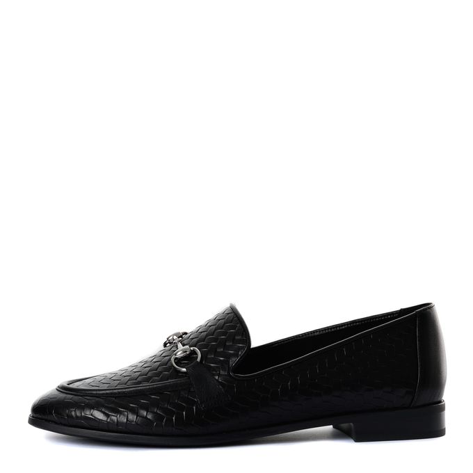 Respect қара лоферлері