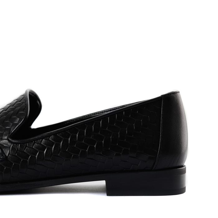 Respect қара лоферлері VS73-186924