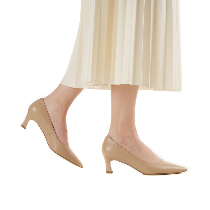 Respect сарғыш, биік өкшелі туфли VS75-185794