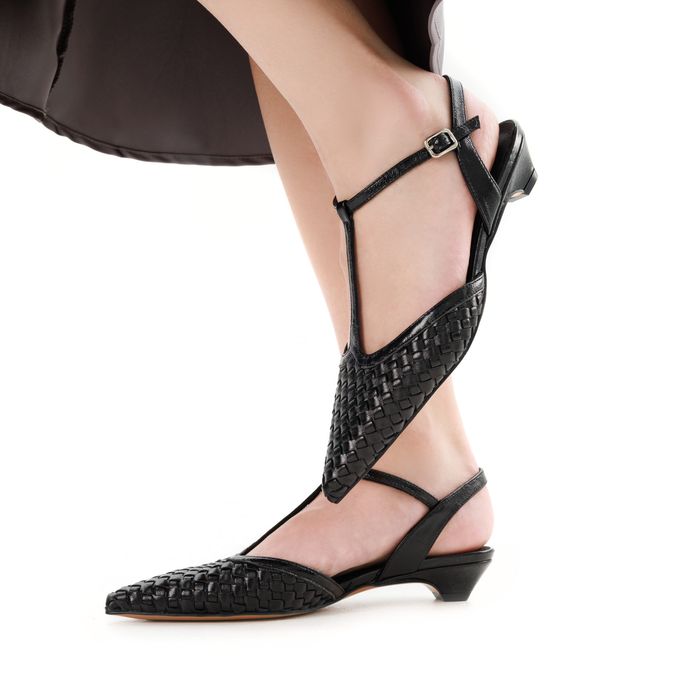 Respect қара туфли ашық табандары VS56-188337