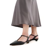 Respect қара туфли ашық табандары VS56-188337