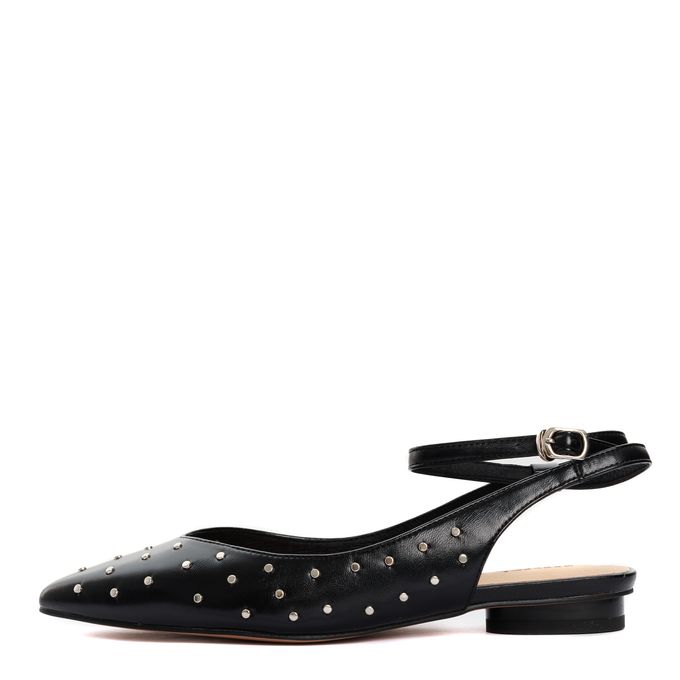 Respect қара туфли ашық табандары