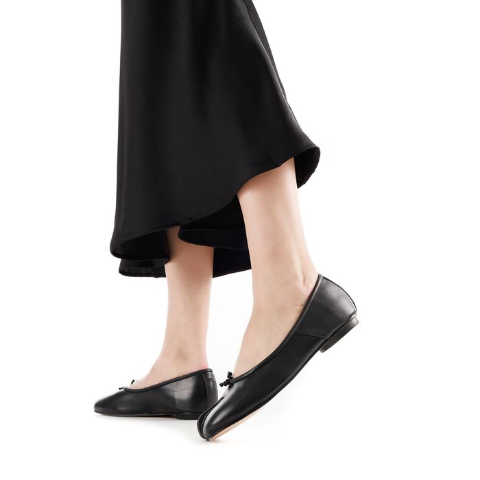 Чёрные балетки Respect Premium IK75-179052