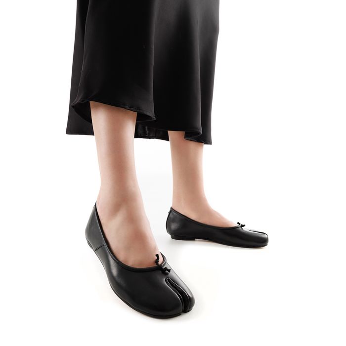 Чёрные балетки Respect Premium IK75-179052