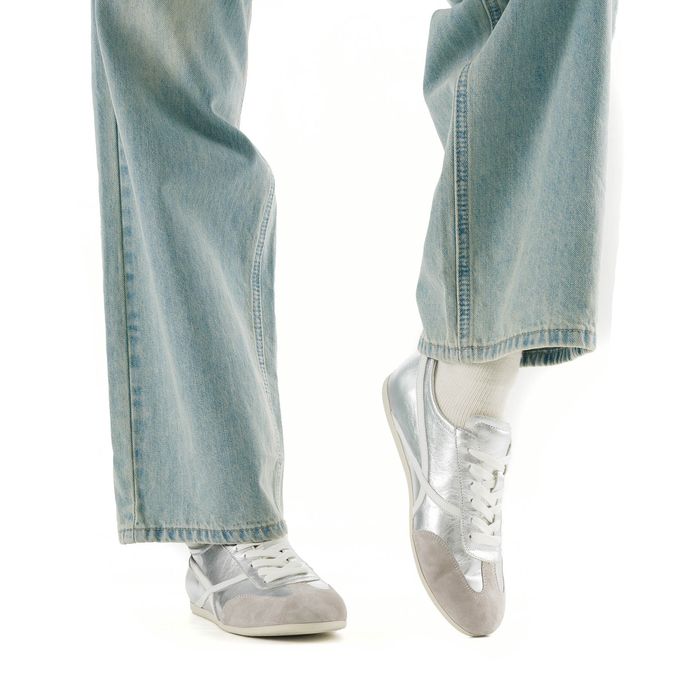 Серые кроссовки Respect Premium IK73-191823