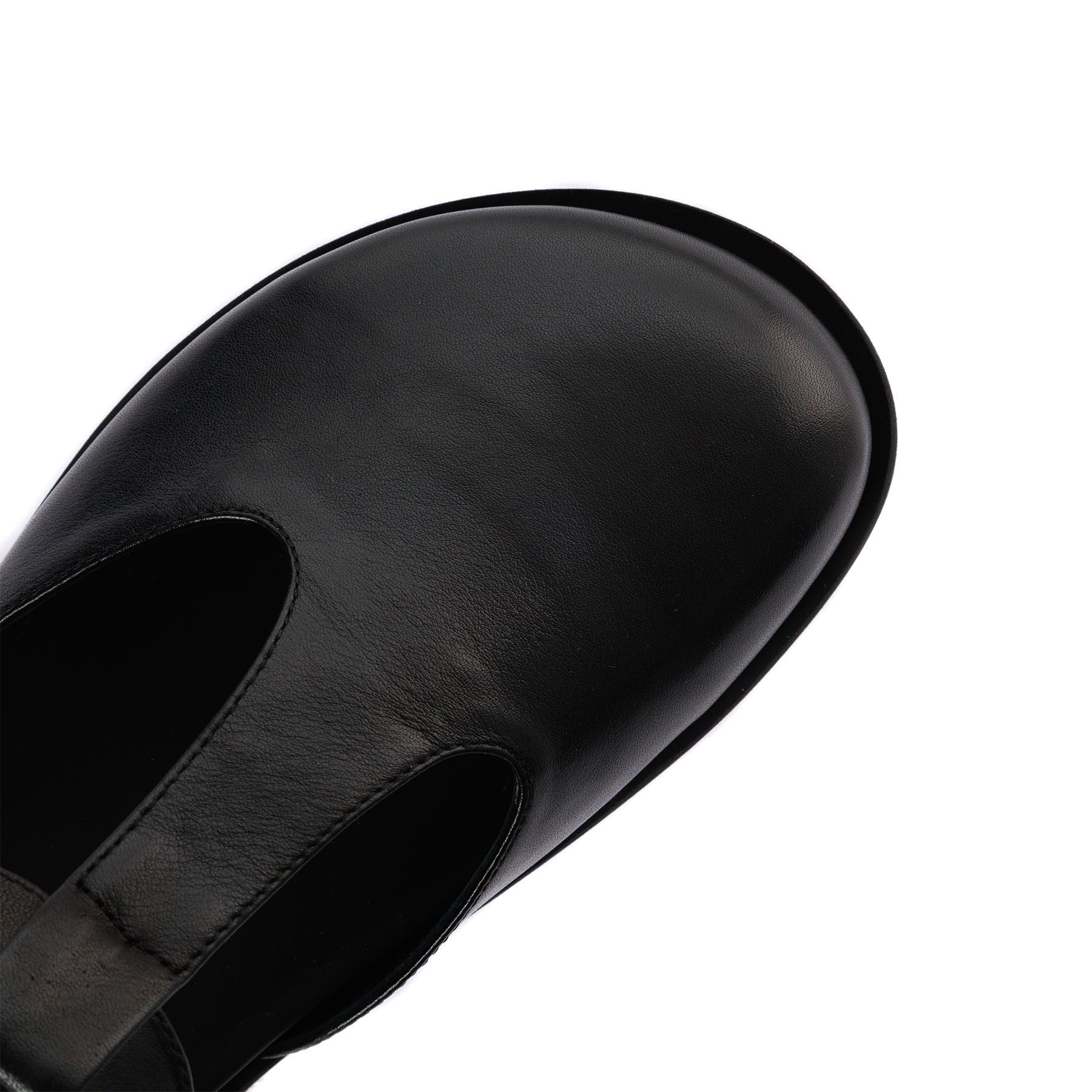 Чёрные туфли с открытой пяткой Respect Premium IK58-186141