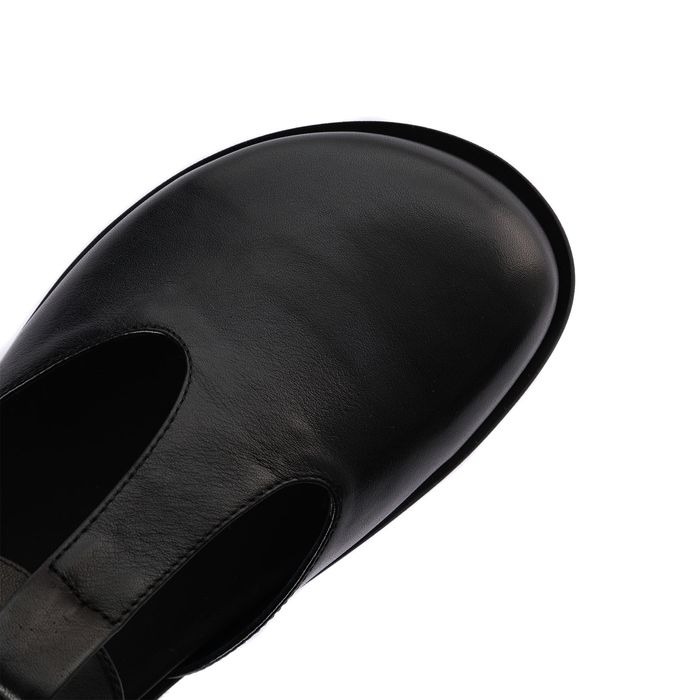 Чёрные туфли с открытой пяткой Respect Premium IK58-186141