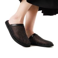 Чёрные пантолеты Respect Premium IK59-186142