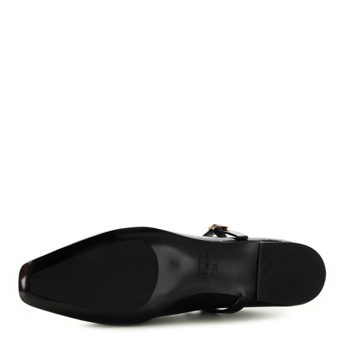 Respect Premium қара, биік өкшелі туфлилері IS75-191617