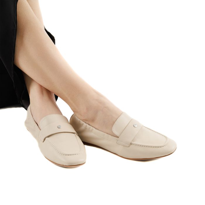 Respect Premium ақ лоферлері IS73-191610