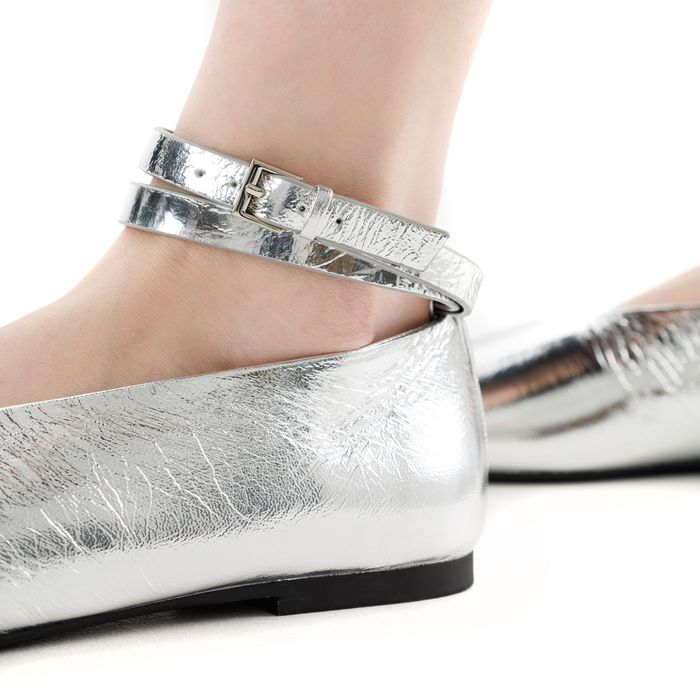 Respect Premium сұр лодышкасы бар туфлилері IS73-191580