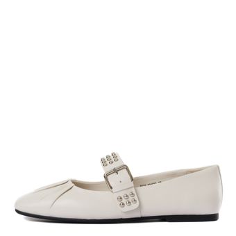 Белые балетки Respect Premium