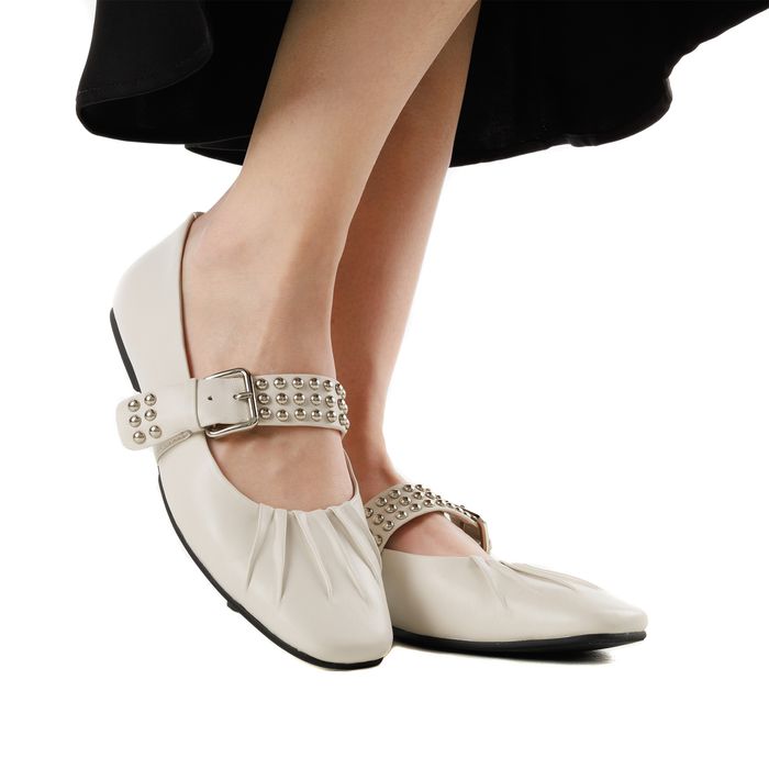 Белые балетки Respect Premium IS75-191603