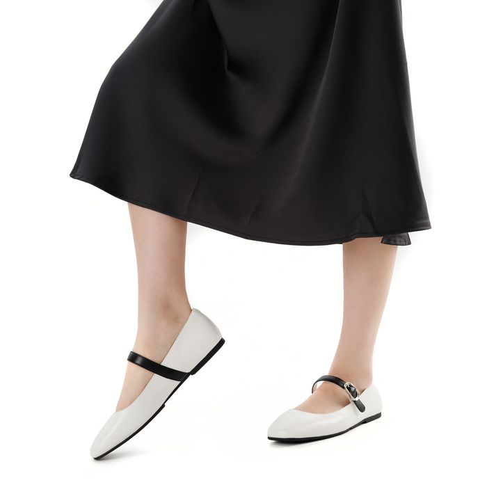 Белые балетки Respect Premium IS75-191612