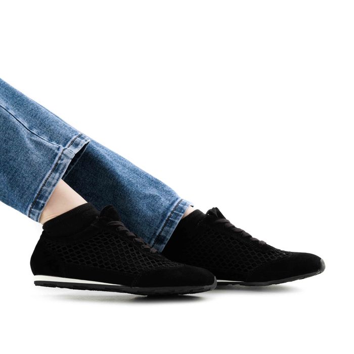 Чёрные кроссовки Respect Premium IS53-191583