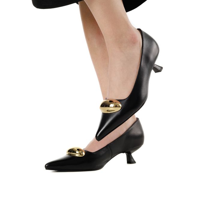 Чёрные туфли лодочки Respect Premium IS75-186292