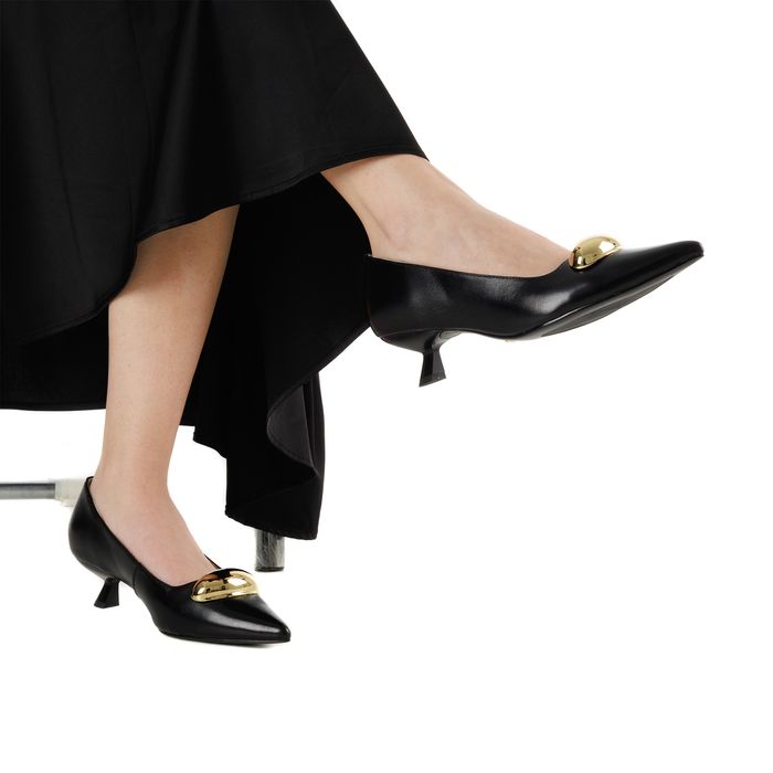 Чёрные туфли лодочки Respect Premium IS75-186292