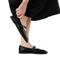 Чёрные балетки Respect Premium IS75-185639