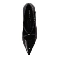 Respect Premium қара, биік өкшелі туфлилері IS75-185651