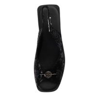 Audienz қара туфлиөкшесі ашық и носком DE20791-WL