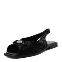 Audienz қара туфлиөкшесі ашық и носком DE20791-WL