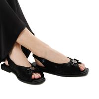 Audienz қара туфлиөкшесі ашық и носком DE20791-WL