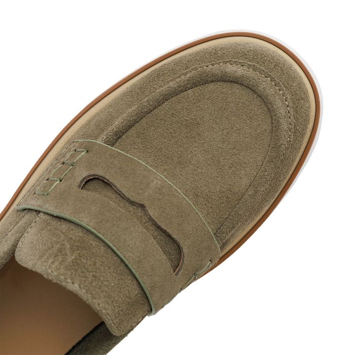 Respect хаки лоферлері VK73-189253