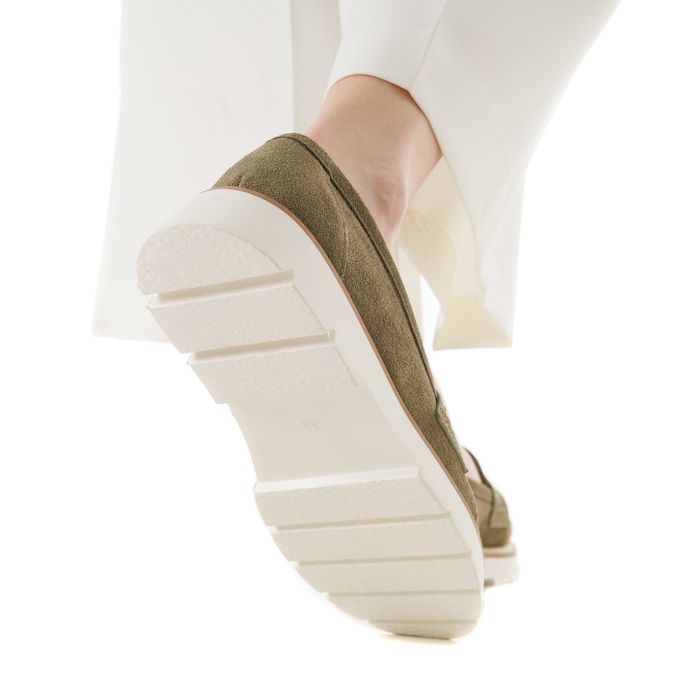 Respect хаки лоферлері VK73-189253