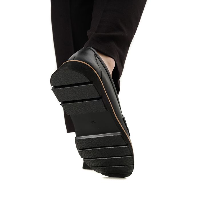 Respect қара лоферлері VK73-189256