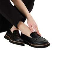 Respect қара лоферлері VK73-189256