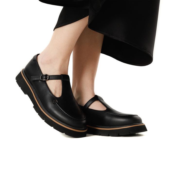 Чёрные туфли закрытые Respect VK74-189258