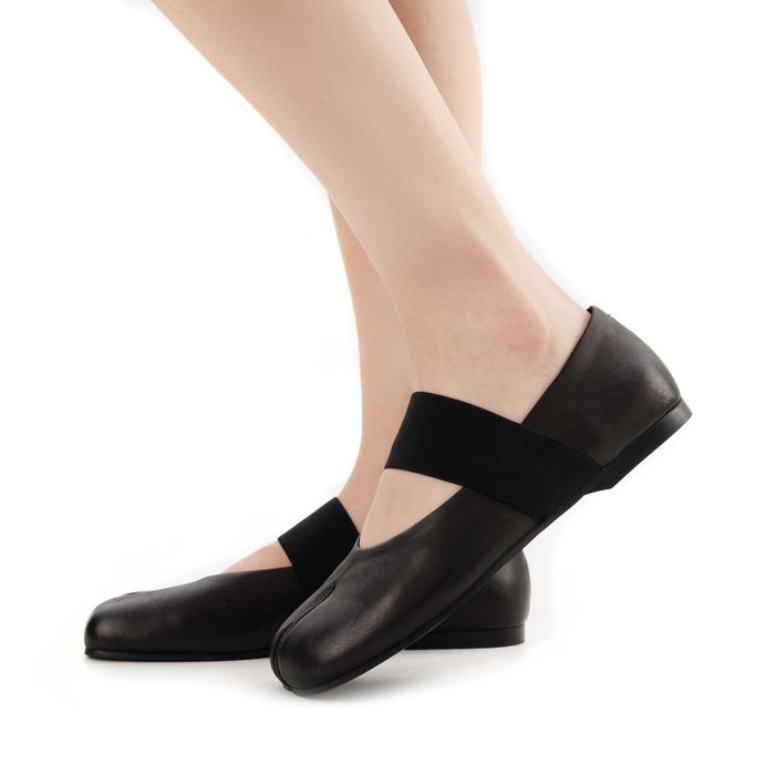 Чёрные балетки RESPECT VK75-187897
