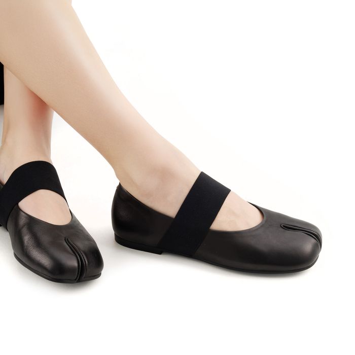 Чёрные балетки RESPECT VK75-187897
