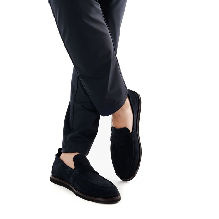 Синие полуботинки Respect Premium VS83-191265