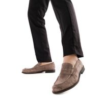 Серые лоферы Respect Premium VS83-190976